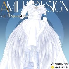 an angel dress is featured on the front cover of this fashion design vol 4 special day