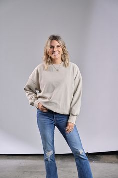 Introducing the Elevated Waffle Crewneck—a perfect fusion of cozy comfort and elevated style. Drawing inspiration from our beloved waffle collection and signature elevated sets, this crewneck is made from a soft waffle-knit fabric that's both lightweight and warm, making it ideal for layering through fall and winter. Available in versatile shades—Black, Greige, and Army Green—this wardrobe essential will keep your little one looking stylish and feeling comfortable, whether they're out exploring Winter Oversized Waffle Knit Sweatshirt, Cozy Waffle Knit Winter Sweatshirt, Cozy Waffle Knit Crew Neck Sweatshirt, Long Sleeve Waffle Knit Sweatshirt For Streetwear, Relaxed Fit Waffle Knit T-shirt With Crew Neck, Academy Uniforms, Elevated Style, Boys Swim, Pullover Jacket