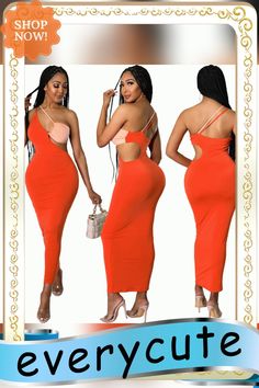 Patchwork Cut Out Sleeveless Bodycon Evening Dress Sleeveless Orange Bodycon Dress For Date Night, Orange Stretch Sleeveless Dress, Orange Sleeveless Bodycon Dress, Bodycon Evening Dress, Cut Out, Evening Dresses, Shop Now