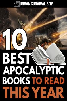 the cover of 10 best apocalyptic books to read this year, including an open book