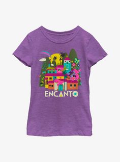 60% Cotton  40% PolyesterWash cold; dry lowImportedListed in youth sizes Madrigal Family, Magical House, Disney Encanto, Tees For Men, They Live, Girls Tees, Big Girl, Slim Fit Shorts, Disney Girls