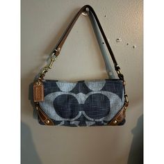 Shipped Out Today No Flaws, In Very Good Condition. Price Is Firm, Anything Lower Requires Shipping. Coach Denim, Jean Purse, Vintage Coach Bags, Jean Vintage, Bags Coach, Vintage Coach, Shoulder Purse, Coach Bags, Shoulder Bags