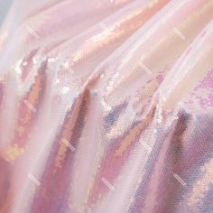 iridescent peach pink 3mm sequin thick dress fabric Prom Dress Fabric, Making Dresses, Pageant Dress, Glitter Fabric, Kitchen Window, Pink Sequin, Sequin Fabric, Peach Pink, Bling Bling