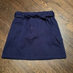 Nwt Size Small Skirt. Perfect For Fall! Purchased At Francesca’s. Blue Non-stretch Mini Skirt With Pockets, Blue Skirt, Womens Skirt, Blue, Women Shopping, Color