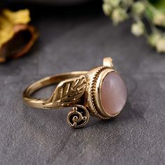 Peach Moonstone Ring, 14K Gold Filled, Stacking Ring, Birthstone Ring, Gift For Her, stackble ring, Gold wrap ring, rings for women, 14K Enjoy Free Shipping on All Orders Product Description:- *Handmade item *Dispatches from a small business in India *Materials         :-   Brass,  *Band colour    :-   Gold,  *Style                 :-   Boho & hippie *Can be personalized Ring Type                :-     Gemstone  Ring SIZE           :-    All Size Are Available. Choose From Variation. METAL Stackable Rose Gold Moonstone Ring, Stackable Round Moonstone Ring In Rose Gold, Gold Crystal Promise Ring With Natural Stones, Gold Crystal Ring With Natural Stones For Promise, Gold Moonstone Open Ring With Natural Stones, Bohemian Rose Gold Ring Jewelry, Bohemian Rose Gold Round Jewelry, Gold Round Crystal Ring With Natural Stones, Gold Moonstone Stackable Open Ring