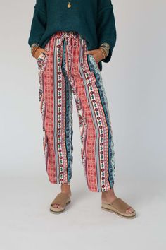 Staycation Wide Leg Drawstring Pant - Red Clay | Three Bird Nest Boho Chic Pants, Three Bird Nest, Boho Outfit, Chic Pants, Studded Sandals, The Nest, Red Clay, Bird Nest, Bottom Clothes