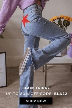 More than 2000 styles: Y2K, Baggy, 90s Style, Fairy Grunge, Vintage, Indie, Dark academia. Check our site for more summer outfits, Black Friday sale. Star Patchwork Jeans, Patchwork Flare Jeans, Indie Dark, Star Patchwork, Jeans Online Store, Summer Outfits Black, 2000 Fashion, Grunge Vintage, Patchwork Jeans