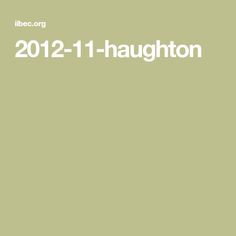 the cover of 2012 - 11 - 1 - haughton's new book