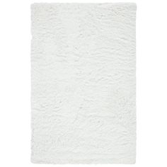 a white rug on a white background