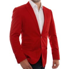 Elevate Your Style With The Tazio Solid Red Slim-Fit Jacket, A Pinnacle Of Contemporary Menswear By Tazio. This Sophisticated Piece Features A Two-Button Front Closure, Peak Lapel, And A Slim-Fit Design For A Sharp Silhouette, Ensuring You Stand Out At Formal Events And Business Meetings. With Functional Elements Like Underarm Sweat Guards, Ample Pockets, And A Luxurious Interior French Facing, This Jacket Combines Style And Practicality Seamlessly. Crafted For Comfort And Durability, It's The K Red Business Sport Coat With Lapel Collar, Red Notch Lapel Suits With Pockets, Red Business Sport Coat With Pockets, Red Blazer For Business Casual, Winter, Red Blazer For Business Casual In Winter, Red Blazer For Winter Business Casual, Red Blazer With Pockets For Semi-formal Occasions, Classic Red Suits With Lapel Collar, Red Tailored Outerwear For Business Casual