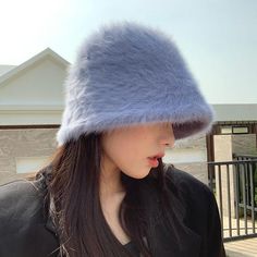 FREE SHIPPING ON ALL ORDERS OVER $50 | 100% SATISFACTION GUARANTEED Click "ADD TO CART" To Get Yours Now | Up To 60% OFF ✨ This winter Women hat with warm hollow out, breathable and lightweight material is great for outdoor in winter. Cap Size: About 56-58cm/22.04-22.08 inches. With fur inside lining, will keep your head warm in the end of Winter. Also it can be used when you go out when there is snow or cold weather. 📌 Soft, comfortable, and warm 📌 Made With Rayon 📌 Comes with Thick Material Rabbit Fur Hat, Fur Bucket Hat, Cold Weather Outfit, Fisherman's Hat, Bucket Hat Women, Fedora Hat Women, Bucket Cap, Running Hats, Summer Sun Hat