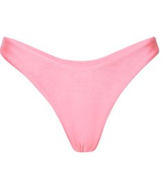 The Dylan Cheeky Bottoms in Bubblegum are our original fan favorite high-thigh cheeky bottoms. The brightly hued pink is a youthful spirited color that calls for fun. The center dip in the front and back provides just the right amount of coverage while the bare-to-there sides give you the perfect long-legged look. Model wears size Extra Small. Bubble Gum, Dip, Extra Large, Topshop, One Piece, Fan, Pink, How To Wear, Color