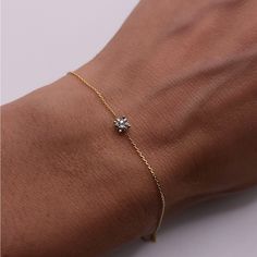 Worn Once For My Wedding - I Feel Like It’s Too Dainty For Me And How I Treat My Bracelets But It’s A Beauty! 0.20 Carats Color: Ij Clarity: I2-I3 1.40 Grams Gold Weight Bracelet Width: 0.035 Inches Length: 7.5” Comes In Original Jewelry Box Gold Diamond Bracelet, Bracelets Gold Diamond, Original Jewelry, My Wedding, Womens Jewelry Bracelets, Diamond Bracelet, Gold Diamond, Feel Like, Jewelry Box