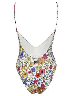 MC2 SAINT BARTH One-piece swimsuit, floral pattern.Composition: 90% Pa, 10% Ea Elegant Floral Print Swimwear For Spring, Elegant Printed Swimwear For Spring, Elegant Floral Print Swimwear For Pool, Elegant Printed Spring Swimwear, Elegant Floral Print Swimwear For Beach Season, White Spring Swimwear For Swimming, Elegant Multicolor Swimwear For Vacation, Floral Print One-piece Swimwear For Pool, Floral Print One-piece Swimwear