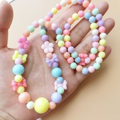 Cute Multicolor Plastic Necklaces, Cute Colorful Beads Necklaces For Spring, Cute Multicolor Spring Jewelry, Cute Colorful Beaded Necklaces For Spring, Cute Pink Necklace For Spring, Cute Pink Necklaces For Spring, Cute Handmade Plastic Necklace, Colorful Cute Spring Jewelry, Cute Colorful Spring Jewelry