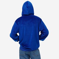 Need a fresh, sporty look for the next tailgate? Bundle up and step up your style game with this Buffalo Bills Velour Hooded Sweatshirt. Features All-over, team-colored design so you can rep the team in style Velour texture throughout exterior that makes for some soft style for dedicated fans Embroidered team logo display on chest, in case there were any doubts where your allegiances lie Team-colored piping accents on sleeves for a little added fan flair Team-colored hood so you can block the wi Logo Display, Buffalo Bills, Sporty Look, Soft Style, Team Spirit, Team Colors, Step Up, Stay Warm, Hooded Sweatshirt