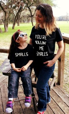 #ad Find ideas and inspiration for You're KILLIN ME SMALLS mother child matching Black shirt mommy and me Free s/h, Fashion Tops Mothers Quotes To Children, Minnie Mouse Outfits, Disney Vacation Shirts, Mother Daughter Outfits, Mother Child, Funny Shirt Sayings, Family Shirts Matching, Mom Kid, Vacation Shirts