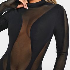 Style: Sexy Color: Black Season: Spring/Autumn Neckline: Round Neck Sleeve Length: Long Sleeve Hem Shaped: Sim Composition: 95% Polyester, 5% Spandex Brand New Glitter Romper, Red Wide Leg Pants, Metallic Jumpsuits, Fitted Romper, Black And White Romper, Sequin Rompers, Blue Romper, White Romper, Striped Rompers