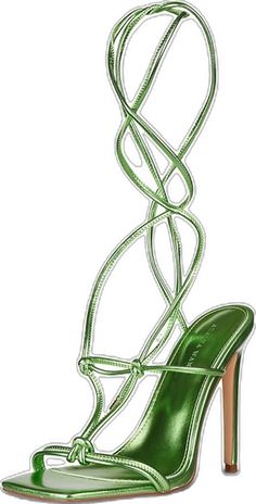 Green With Envy, Strappy Sandals Heels, Stiletto Sandals, Heeled Sandals, Strappy Heels, Strappy Sandals, Stiletto Heel, Stiletto Heels, Sandals Heels