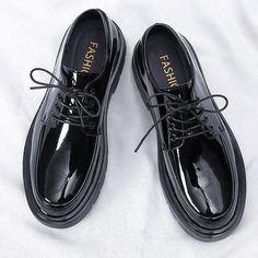 Product Description * Condition: 100% Brand New * Color：Black   Hollow Black   * Package：1 pair shoes （Without accessories）   Please note: 1.If your feet are wide, please order size up. 2.The color maybe a little difference because of the light,screen reflection etc.   Shipping 1. Your Item(s) will be shipped within 5-15 business days once payment received. 2. Standard shipping to US/UK,you may can get it in 10-20 Business days.   Standard Shipping for Airmail via Post Office 11-30 business Days Come(approximately within 30 days) ship to other country. 3.if you want faster shipping (Express,DHL or EMS),Please contact us. Contact Us We are doing eBay business in an HONEST manner. No cheating,only fair trading.Trust us ! and you will get more. About us 1. 30 days return  ! Buy with confidenc Gents Shoes, Leather Formal Shoes, Black Platform Shoes, Green Suit, Casual Dress Shoes, Ootd Men, Suit Black, Business Shoes, Mens Formal