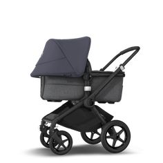 the buggy stroller is shown in grey