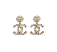 Virtual Wishlist, Earrings Chanel, Crystal Springs, Dr Closet, Mode Chanel, Chanel Store, Chanel Official, Luxury Earrings, Chanel Official Website