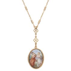 This 1928 Victorian Art Locket Necklace is the perfect gift for any jewelry lover. This 1928 Victorian Art Locket Necklace is the perfect gift for any jewelry lover. NECKLACE DETAILS Metal: alloy Chain length: 28-in. Plating: gold tone Finish: polished Drop length: 2.3-in. Not appropriate for children 14 years old and younger. Size: One Size. Color: Team. Gender: unisex. Age Group: adult. Elegant Locket Chain Necklace, Vintage Jewelry With Detachable Pendant, Mermaid Locket, Oval Locket Necklace, Pre Raphaelite Art, Chic Fashionista, 1928 Jewelry, Oval Locket, Vintage Inspired Jewelry