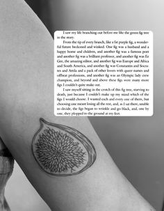 a woman's arm with a tattoo on it and an image of a flower