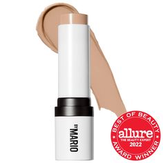 A dual-ended cream shaping stick that is buildable and swipes on seamlessly for true-to-skin definition that dries down to a natural matte finish.Ingredient Callouts: It is cruelty-free.What Else You Need to Know: This creamy, non-comedogenic formula suits all skin types, offering blendable, buildable coverage with a natural matte finish. Shades complement all complexions regardless of undertones and are never orange or muddy. Mario's contour stick features a removable angled buffing brush for e Bronzer Stick, Contour Bronzer, Makeup By Mario, Contour Stick, Cream Contour, Face Contouring, Beauty Awards, Bronzer, Womens Makeup