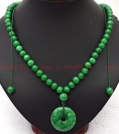 Product Description Style: Necklace  Size: 6/8/10/12mm   Quantity:  1 Strand length: 18 Inches Color: -- Clasp: -- Condition: New If you want to buy more , please contact us . Thanks ! &&&&: Sale the items does not include box. Payment Payment Policy&Shipping Policy     We accept PayPal Please pay within 24 hours If no payment or contact is made with in 7 days item will be relisted. Thank YouPlease make sure the "Ship To" address you input in Paypal is correct.Items are shipped within 1-2 busine Donut Pendant, Necklace Size, Style Necklace, Necklace Sizes, Jade, Gems, Product Description, Size 6, Pendant Necklace