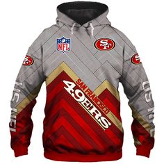 Get your product: San Francisco 49Ers Hoodie 3D Cheap Long Sweatshirt Pullover Size S-5Xl
1. PRODUCT INFORMATION:

Proudly printed in America
5.3 oz, unisex fit
Heavy cotton, classic midweight fabric
Material: 100% cotton | Dark Gray: 50% cotton:50% polyester | Light Gray: 90% cotton:10% polyester
Double-needle stitched neckline, bottom hem, and sleeves
Quarter-turned to eliminate center crease
7/8 inch collar
Tear-away label
Machine-wash safe
Copyrighted artwork
2. SIZE CHART:
3. RETURN:
We wil 49ers Colors, 49ers Hoodie, Hoodie Jersey, Skull Hoodie, 3d Hoodie, Sandra Bullock, San Francisco 49ers, Football Jersey, Hoodies For Sale