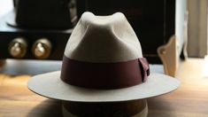 Size: 7-1/4 Crown: 5" center dent Brim: 2.5" Hatband: 2" Ready to Ship 100% handmade in the United States To order this hat in a different size or color please email us: mail@baronhats.com Store credit or exchange only. Classy Hats, Los Angeles Street, Straw Fedora, Dark Brown Color, Hat Band, Style Guide, Brown Color, Fedora, Light Brown