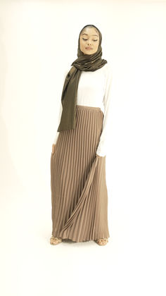 Get ready to fall in love! Casual Full-length Pleated Maxi Skirt, Spring Non-stretch Pleated Maxi Skirt, Relaxed A-line Pleated Maxi Skirt, Skirts Modest, Modest Fitted Maxi-length Abaya, Non-stretch Cotton Pleated Maxi Skirt, Modest Skirts, Skirts For Women