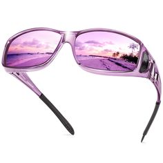 PRICES MAY VARY. 🔺HD POLARIZED UV400 PROTECTION: Anti-reflective mirrored lenses are specially added with polarized coating and provide UV400 protection, reduce glare reflected from roads, bodies of water, snow and other horizontal surfaces, relieve the discomfort of bright light on the eyes 🔺SUNGLASSES FIT OVER GLASSES: These sunglasses are specially designed for those who wear prescription glasses, easily wear over existing glasses (frame length within 5.59 inches & frame height within 1.57 Cheap Sunglasses With Uva Protection For Spring, Cheap Sunglasses With Uva Protection For Beach, Cheap Sunglasses With Mirrored Lenses For Outdoor Activities, Sunglasses Fit, Urumqi, Peripheral Vision, Glasses Fit, Glasses For Men, Uv Sunglasses