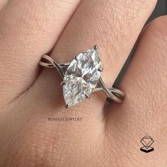 1.5 CT Marquise Lab Grown Diamond Cross Over Engagement Ring by Rumasy Jewelry . ✨ 𝐃𝐢𝐚𝐦𝐨𝐧𝐝 𝐃𝐞𝐭𝐚𝐢𝐥𝐬 ✨ ↦ Total Diamond Weight: 1.5 Carat ↦ Center Diamond Shape: Marquise ↦ Center Diamond Weight: 1.5  CT  ↦ Color: G ↦ Clarity: VS2 ↦ Ring Size: Size Selectable This lab-grown diamond was grown by the CVD /HTHP process. ✨ 𝐑𝐢𝐧𝐠 𝐃𝐞𝐭𝐚𝐢𝐥𝐬 ✨ ↦ Metal Purity: 1OK/14K/18K Solid Gold/Platinum ↦ Metal Tone: Yellow/White Gold ↦ Stamp/Hallmark: Yes ↦Center Stone Certificate: IGI Certified Yellow Ring, Yellow Rings, Christmas Gift For Her, Women Christmas, Diamond Cross, Platinum Metal, Christmas Gifts For Her, Schmuck Design, Gold Platinum