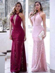 Formal Halter Dress, Prom Dresses 2022, Mermaid Prom Dresses Lace, Halter Prom Dresses, 27 Dresses, Dresses 2022, Pink Prom Dress, Burgundy Prom Dress, Prom Dresses Sleeveless