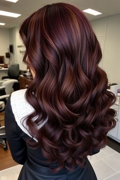 hair color ideas | hairstyles Zicxa Photos, Edgy Hair Color, Hair Color Mahogany, Rambut Brunette, Wine Hair, Hair Color Burgundy, Dark Red Hair, Hair Color Auburn, Pretty Hair Color