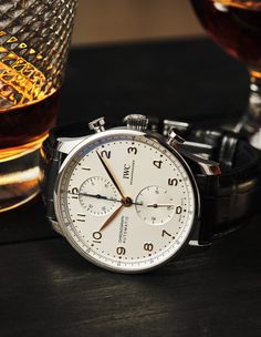 Cheers to 2021. Start off the new year with the #IWCPortugieser Chronograph (Ref. IW371604). . . #HalDavisJewelers #LuxuryJewelry #IWCWatches #IWC #LuxuryTimepieces Iwc Portugieser Automatic 40, Classic Analog Watches, Classic Formal Watches With Tachymeter, Classic Watches With Tachymeter For Formal Occasions, Luxury Formal Watch With Tachymeter, Timeless Tachymeter Watch Accessories, Timeless Watch Accessories With Tachymeter, Timeless Chronograph Watch With Tachymeter, Classic Chronograph Watch