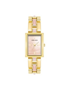 Elegant and refined, this jewelry-inspired watch features genuine gemstone accents on the bracelet for a pop of color. Band Length: 7" Case width: 21mm. Band width: 15mm. Unique Gold Watch, Christmas Wishlist Jewelry, Pink Watches Women, Cute Gold Watch, Small Gold Watches, Gifts For Christmas For Boyfriend, Gifts For Ur Mom, Staple Jewelry Pieces, Classy Gifts For Women