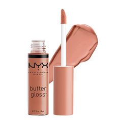 Nyx Butter, Nyx Butter Gloss, Butter Gloss, Nyx Lip, Nyx Lipstick, Colors For Dark Skin, Ginger Snap, Liquid Lip Color, Cruelty Free Cosmetics