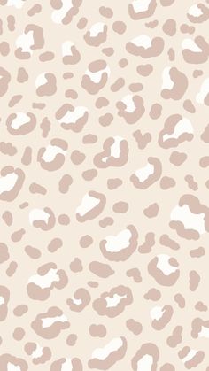 an animal print pattern in beige and white