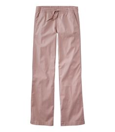 Lakewashed Pull-on Chinos, Mid-Rise Wide-Leg | Pants at L.L.Bean Casual Bottoms, Built To Last, Chino Pants, Back Patch, Women's Pants, Ll Bean, L L Bean, Sewing Inspiration, Jeans Pants