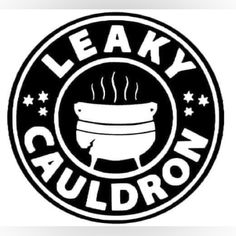 the logo for leaky cauldron