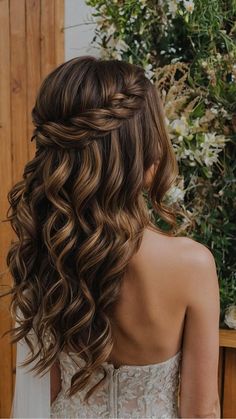 Bridesmaid Hair Inspo, Bridemaids Hairstyles, Formal Hairstyles For Long Hair, Bridesmaid Hair Makeup, Crisp Autumn, Flannel Shirts, Knit Sweaters, Formal Hairstyles, Cozy Chic