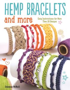 the cover of hemp bracelets and more