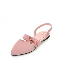 Comfortable Sweet Bow Shaped Pointed Flat Sandals - Pink - 4O53082024 - Shoes, Women's Shoes, Women's Sandals  #WomensSandals #Shoes # #Women's #Shoes # #Women's #Sandals Trendy Flat Heel Slingback Sandals With Strap, Casual Summer Slingback Sandals With Pointed Toe, Party Open Toe Flats With Heel Strap, Casual Pointed Toe Slingback Sandals For Summer, Party Flats With Heel Strap And Open Toe, Casual Jelly Sandals With Round Toe For Spring, Spring Casual Jelly Sandals With Round Toe, Trendy Pointed Toe Slingback Sandals For Spring, Spring Party Slingback Sandals With Flat Heel