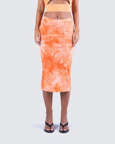 Don’t be shy, grab the orange skirt 😉🍊 Crafted with soft, stretchy fabric that hugs your curves in all the right places. Whether you mix it up with a crisp white top or go full-on bold with a matching orange fit, you’ll be serving looks either way 🔥 Chic Stretch Orange Skirt, Casual Orange Pencil Skirt, Orange Stretch Lined Skirt, Stretch Orange Lined Skirt, Spring Orange Relaxed Skirt, Spring Orange Relaxed Fit Skirt, Orange Relaxed Fit Skirt For Summer, Summer Fitted Peach Skirt, Summer Peach Skirt