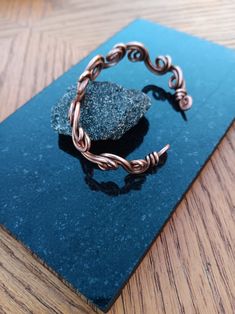 Design Art Nouveau, Bracelet Elegant, Art Nouveau Jewelry, Art Nouveau Style, Copper Bracelet, Personalized Bracelets, Wire Bracelet, Pure Copper, Elegant Jewelry