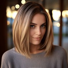 Summer Haircuts, Haircut And Color, Hair Color And Cut, Shoulder Length Hair