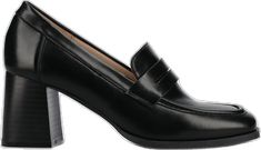 Heel Loafers, Block Heel Loafers, Look Polished, Lorelai Gilmore, Office Attire, Journee Collection, Professional Look, Heeled Loafers, Say Hello